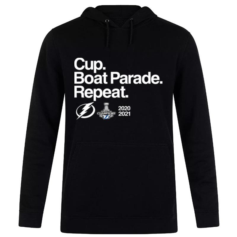 Tampa Bay Lightning 2021 Stanley Cup Champions Official Boat Parade Tee Hoodie