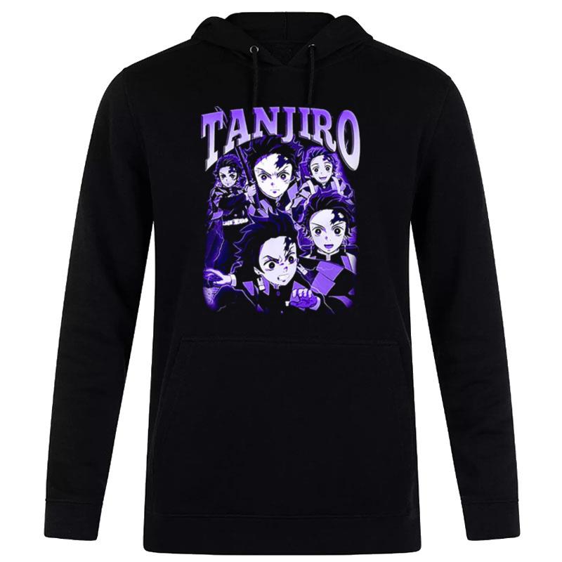 Tanjiro Purple Art Demon Slayer Kimetsu No Yaiba Hoodie