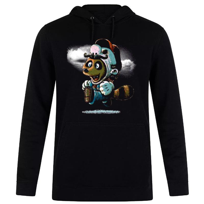 Tanuki Revenge Animated Hoodie