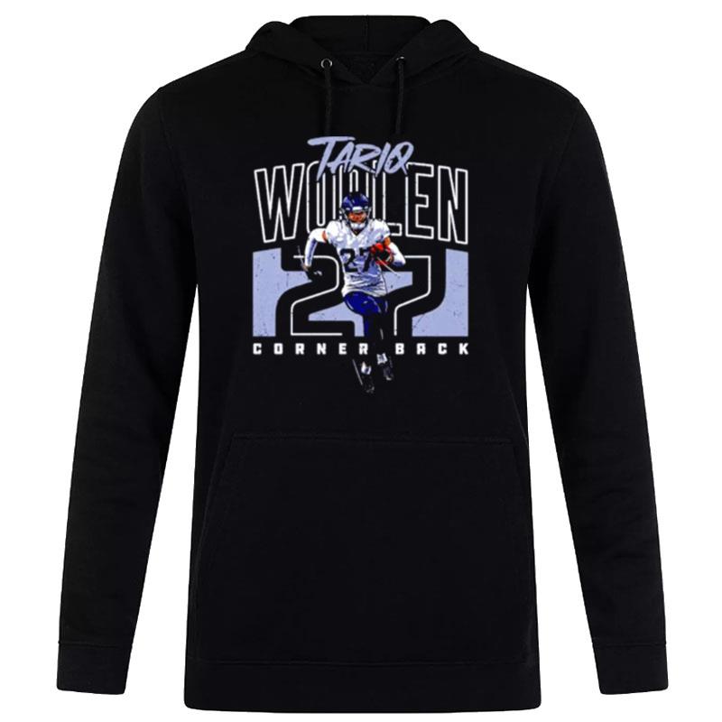 Tariq Woolen Seattle Player Number Football Hoodie