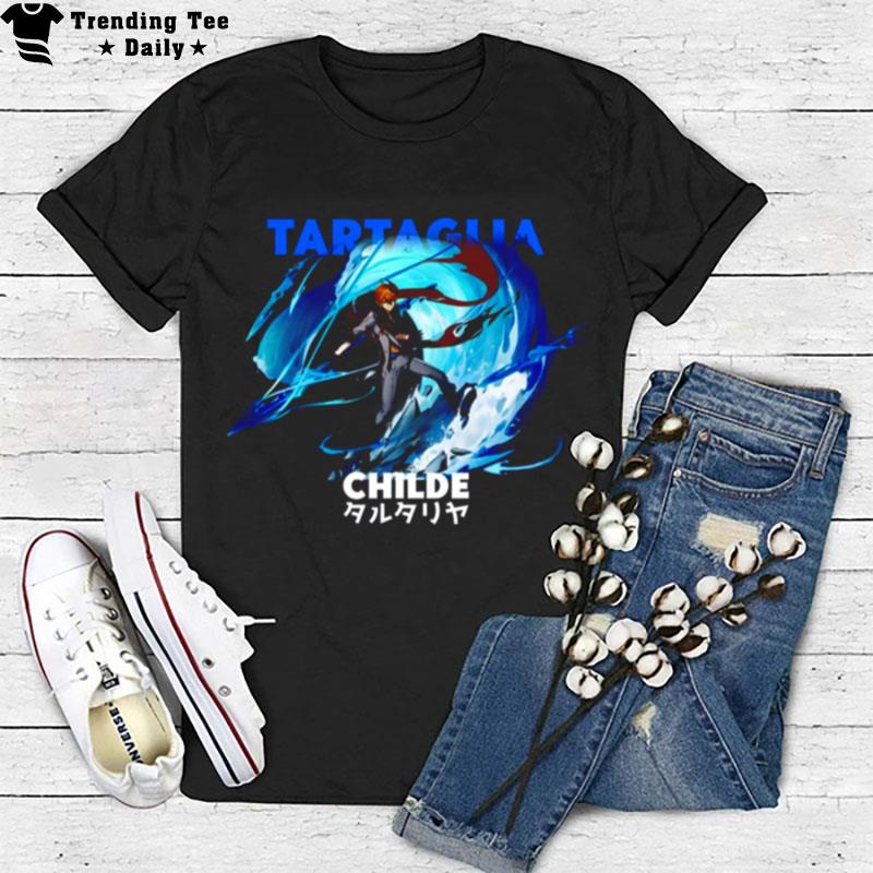 Tartaglia Genshin Impact The Childe T-Shirt