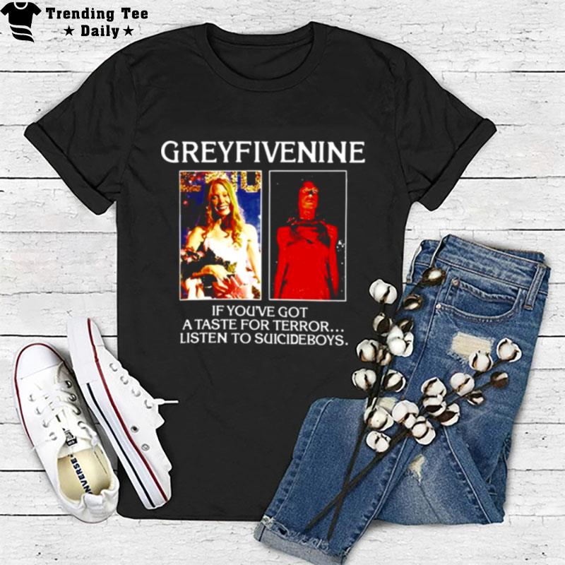 Taste For Terror Carrie G59 Grey Five Nine T-Shirt