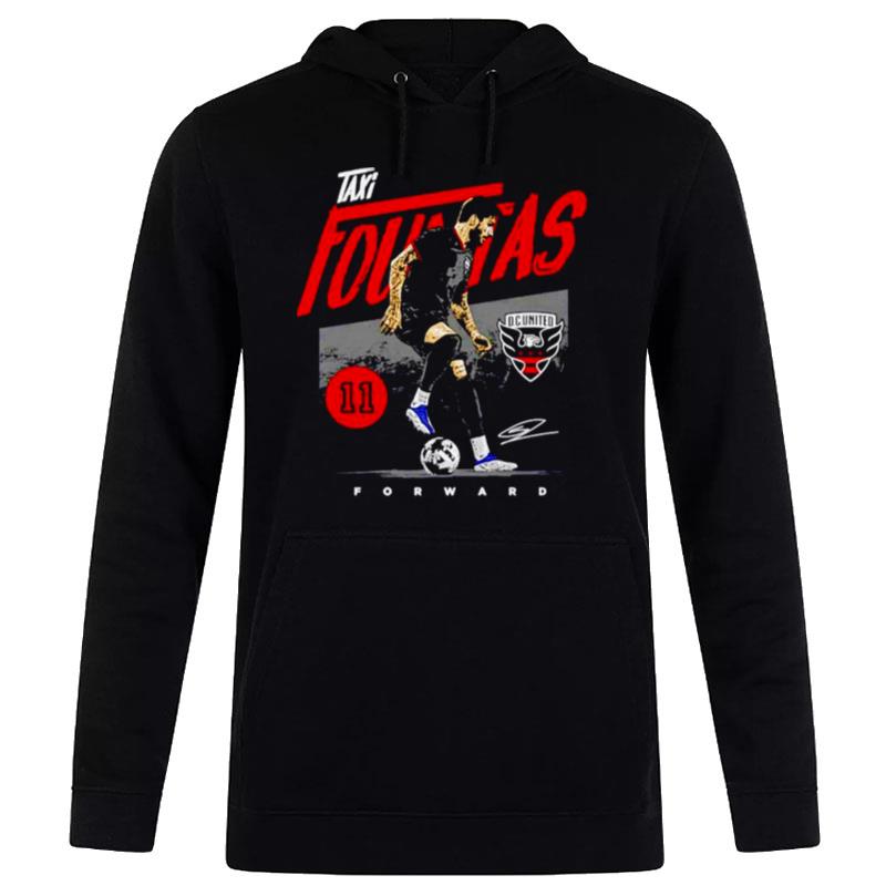 Taxiarchis Fountas D.C. United Grunge Signature Hoodie