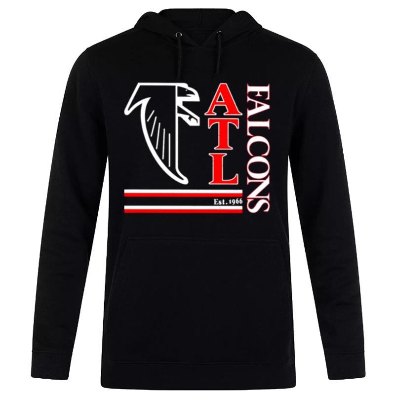 Taylor Heinicke Wearing Atl Falcons Est 1966 Hoodie