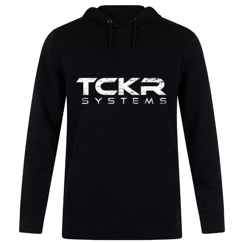 Tckr Systems White Black Mirror Hoodie