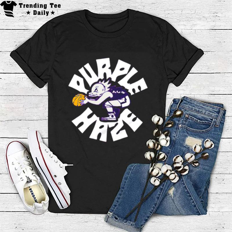 Tcu Basketball Purple T-Shirt