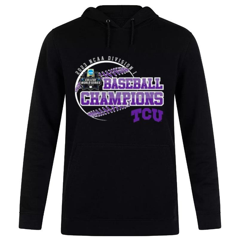 Tcu Horned Frogs 2023 Ncaa Division I Baseball Men's Champions Hoodie