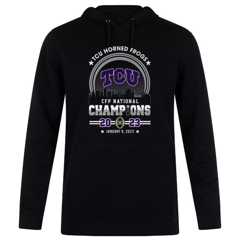 Tcu Horned Frogs Cfp National Champions 2023 Hoodie