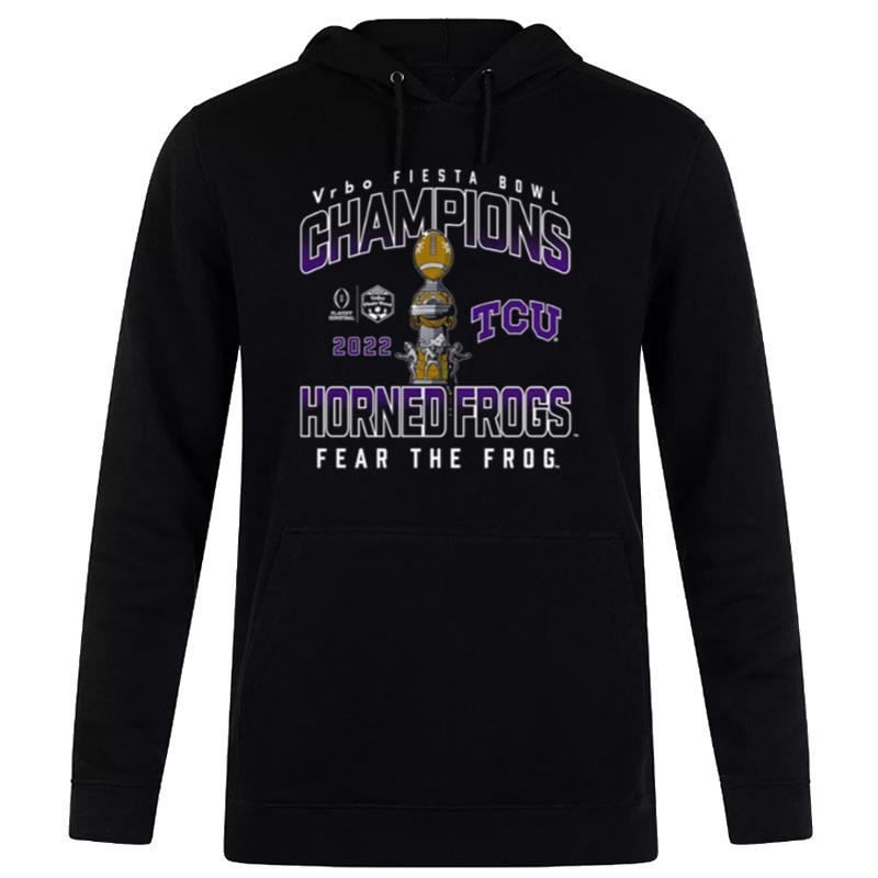 Tcu Horned Frogs Fanatics Branded College Football Playoff 2022 Fiesta Bowl Champions Hometown Hoodie