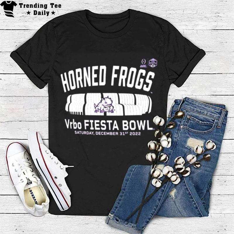 Tcu Horned Frogs Vrbo Fiesta Bowl 2022 T-Shirt