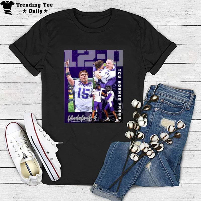 Tcu Horned Frogs Wins The Game To Secure Bragging Rights And Remain Undefeated T-Shirt