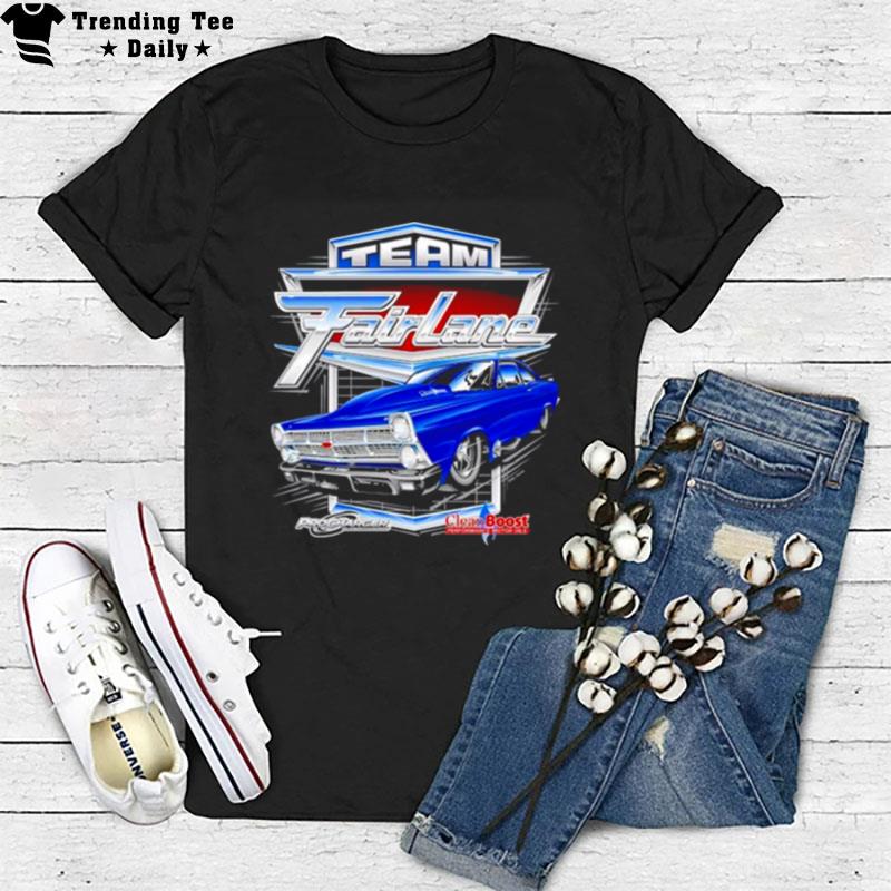 Team Fairlane Procharger Superchargers Clean Boost Performance Motor Oil T-Shirt