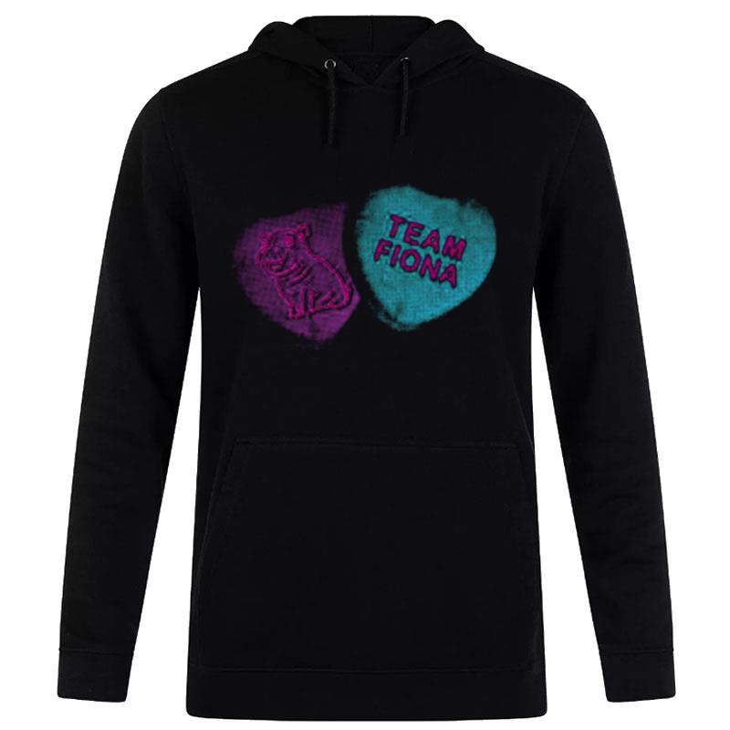 Team Fiona Candy Hearts Hoodie