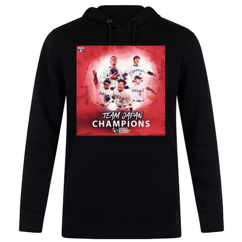 Team Japan Wins Their Third For The World Baseball Classic 2023 Hoodie