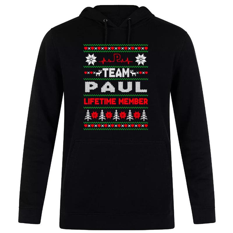 Team Paul Lifetime Member Ugly Christmas Hoodie