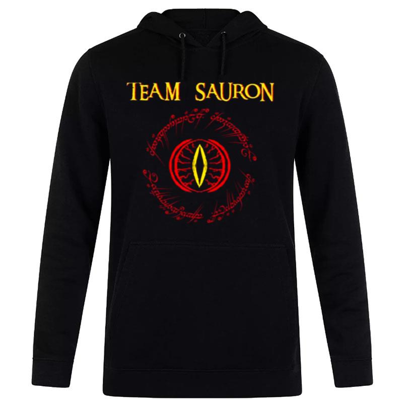 Team Sauron Red Symbol Rings Of Power Hoodie