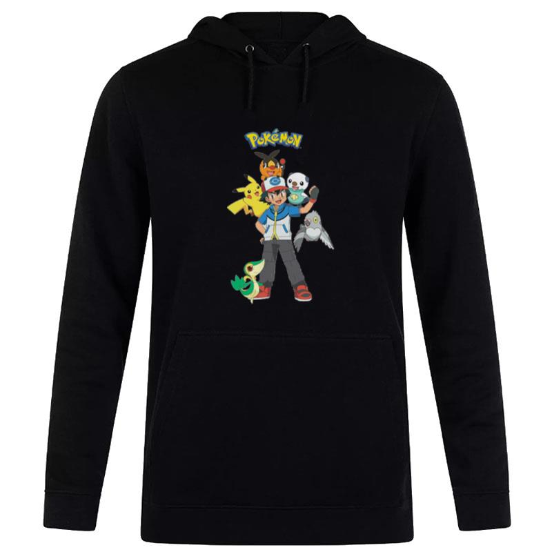 Team Unys Pokemon Design Ash Ketchum Hoodie