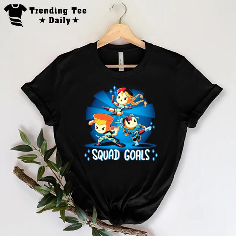 Teeturtle Capcom Squad Goals T-Shirt