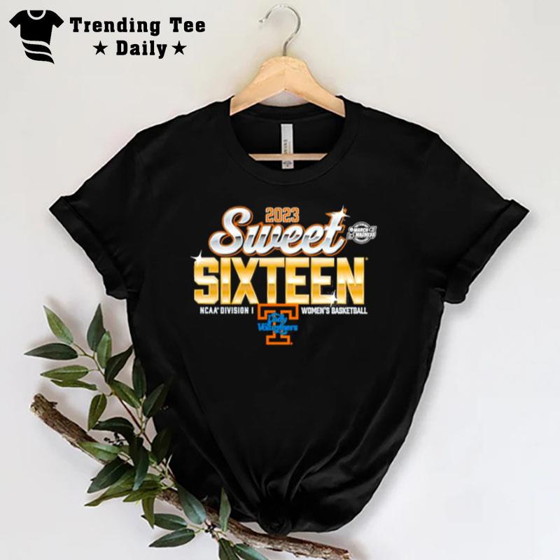 Tennessee Lady Vols 2023 Ncaa Women's Basketball Tournament March Madness Sweet 16 T-Shirt