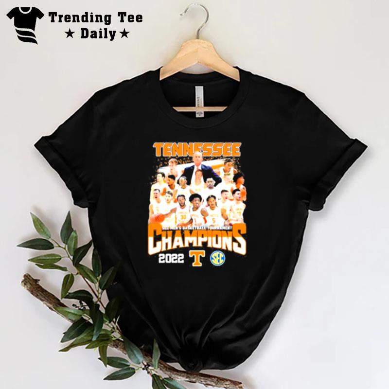 Tennessee Sec Men's Basketball Tournament Champions 2022 T-Shirt