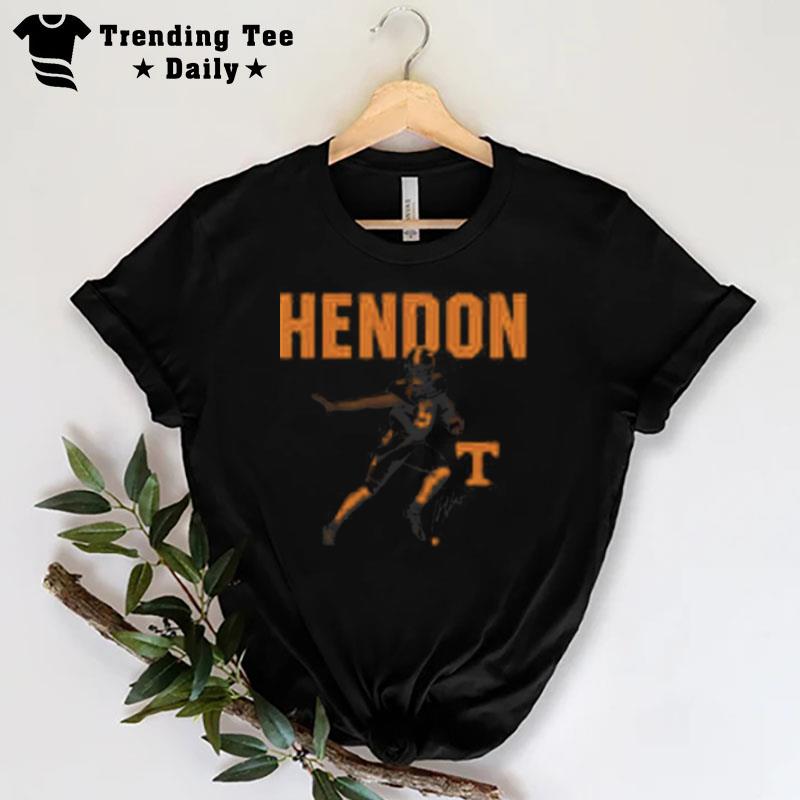 Tennessee Volunteer Baseball Hendon Hooker Signature T-Shirt