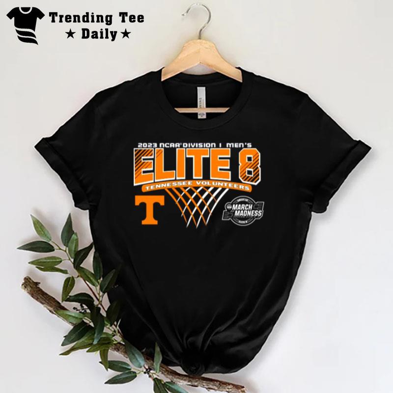 Tennessee Volunteers 2023 Ncaa Division I Men's Basketball Elite Eigh T-Shirt