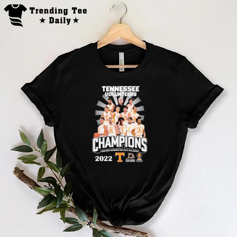 Tennessee Volunteers Champions Bad Boy Mowers Battle 4 Atlantis 2022 T-Shirt