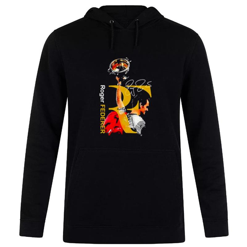 Tennis Palyer Retirement Roger Federer Signature Hoodie