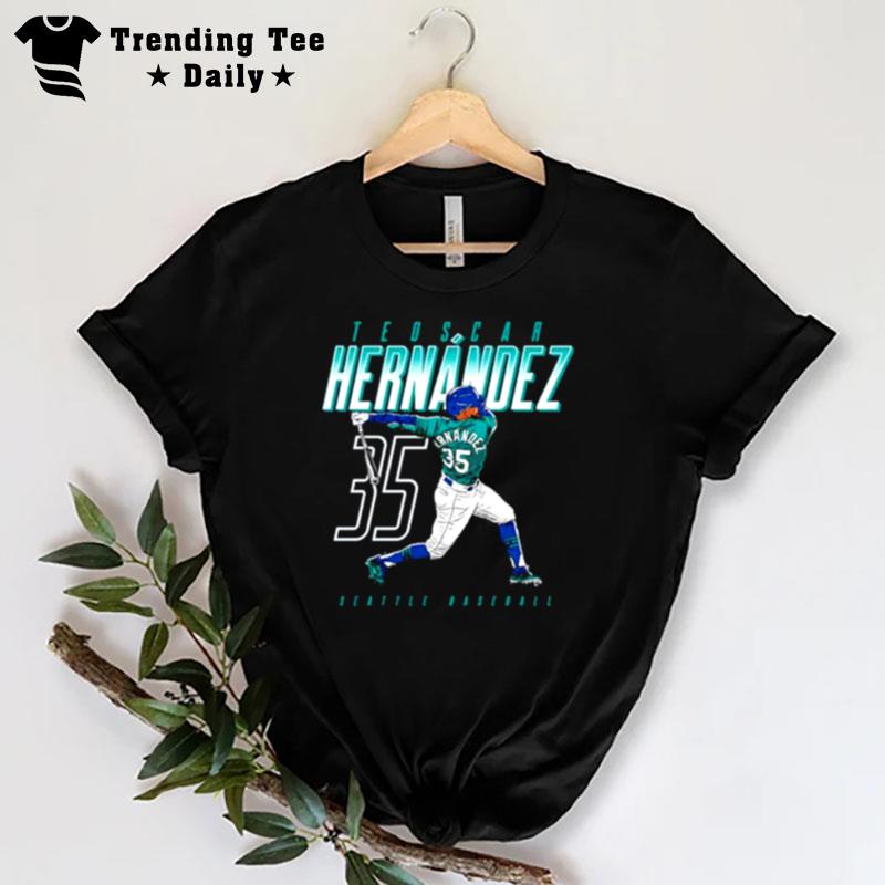Teoscar Hern?dez Seattle Baseball T-Shirt