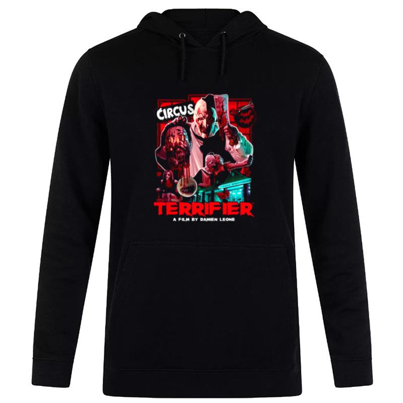 Terrifier Chop Em Circus Halloween Terrifier 2 Hoodie