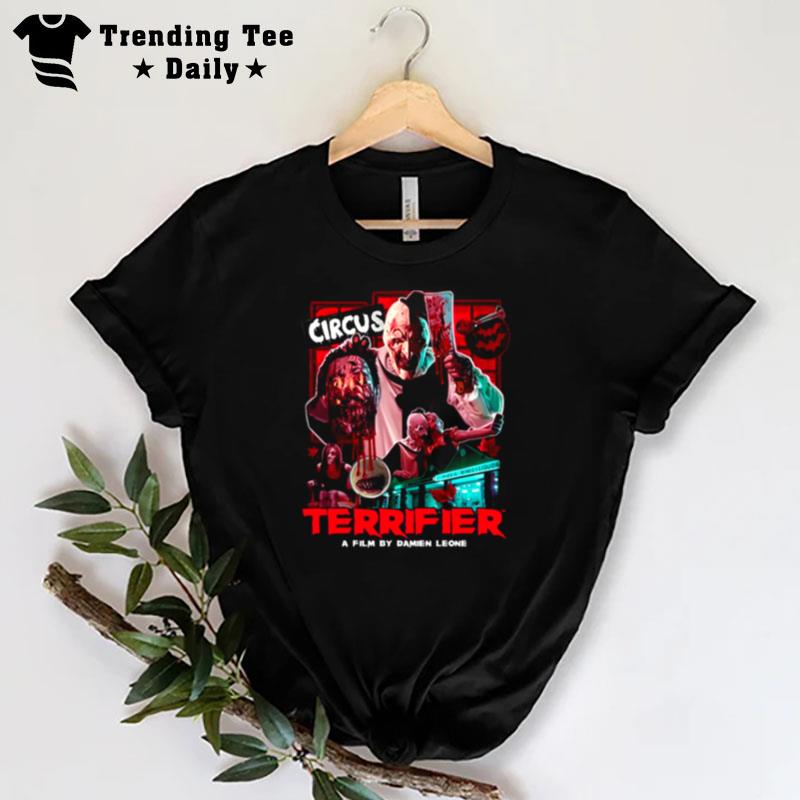 Terrifier Chop Em Circus Halloween Terrifier 2 T-Shirt