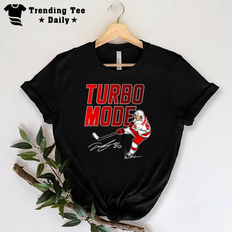 Teuvo Ter??nen Turbo Mode Signature T-Shirt