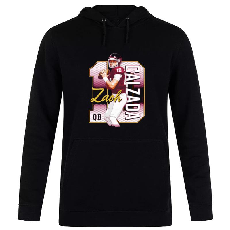 Texas A&M Football Zach Calzada Hoodie