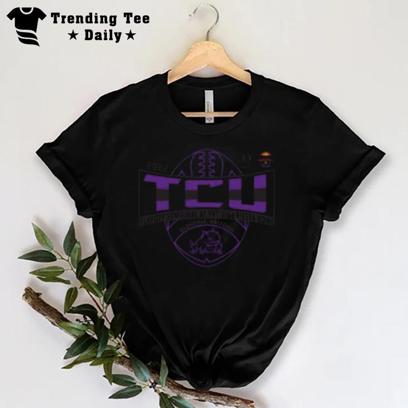 Texas Christian University Football 2022 Fiesta Bowl Playoff Bound T-Shirt