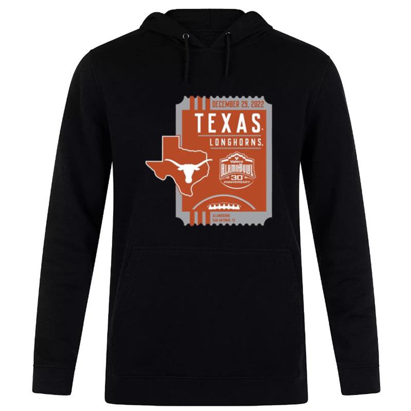 Texas Longhorns 2022 Valero Alamo Bowl Bound Hoodie