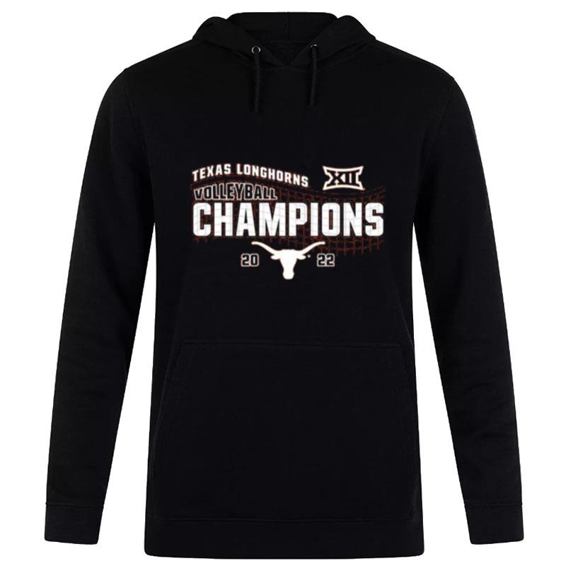 Texas Longhorns Blue 84 2022 Big 12 Women's Volleyball Conference Champions Locker Room Hoodie