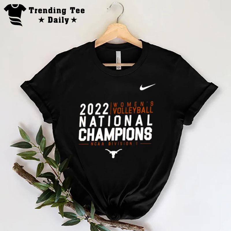 Texas Longhorns Nike 2022 Women's Volleyball National Champions T-Shirt