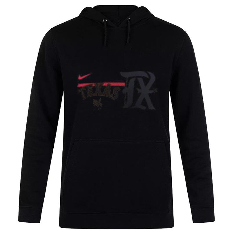 Texas Rangers Nike 2023 City Connect Tri Blend Hoodie