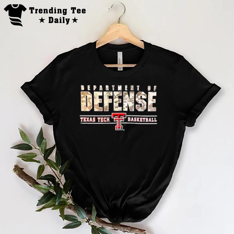 Texas Tech Red Raiders Basketball Dept Of Defense Nigh T-Shirt