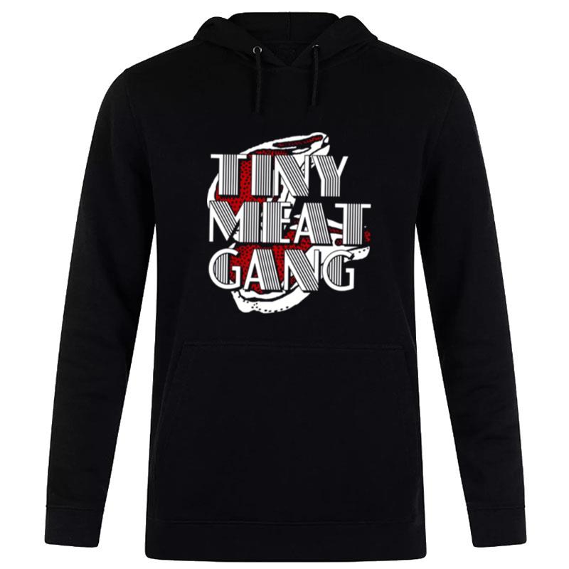 Text Design Tiny Meat Gang Tmg Hoodie
