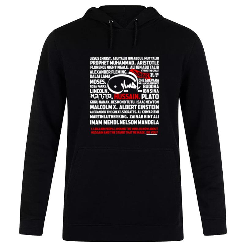 Text Design Ya Hussain! Hoodie