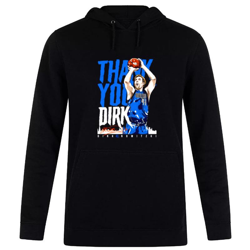 Thank You Dirk Gift Idea Luka Dirk Mavericks Hoodie