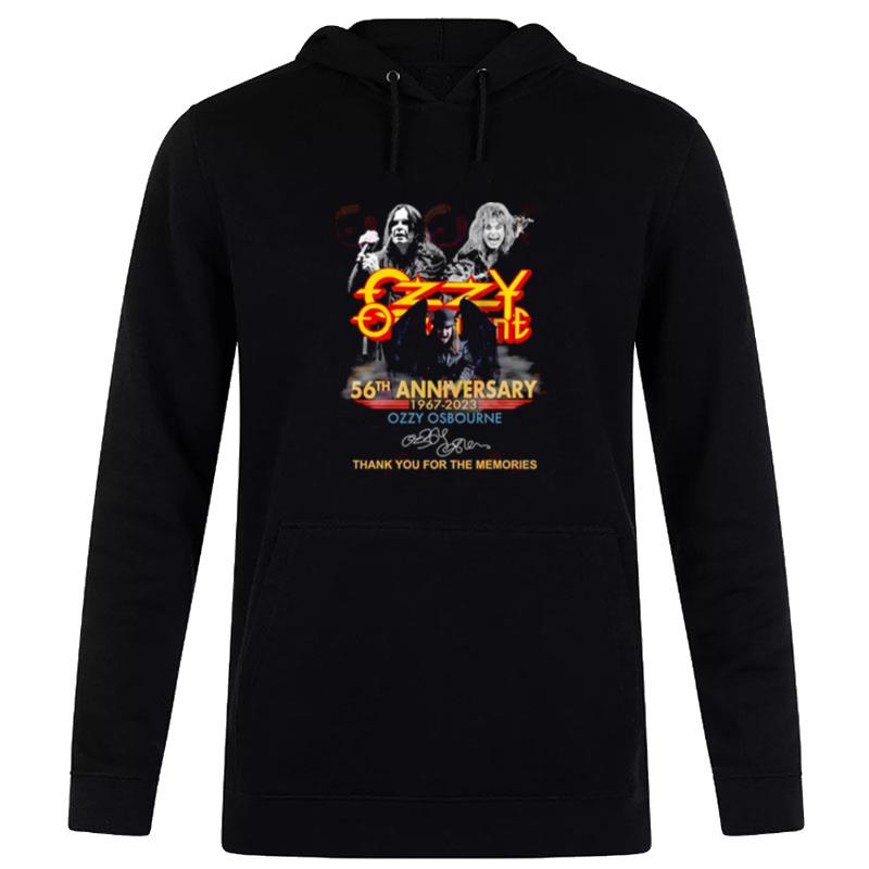 Thank You For The Memories Ozz 56Th Anniversary 1967 - 2023 Hoodie