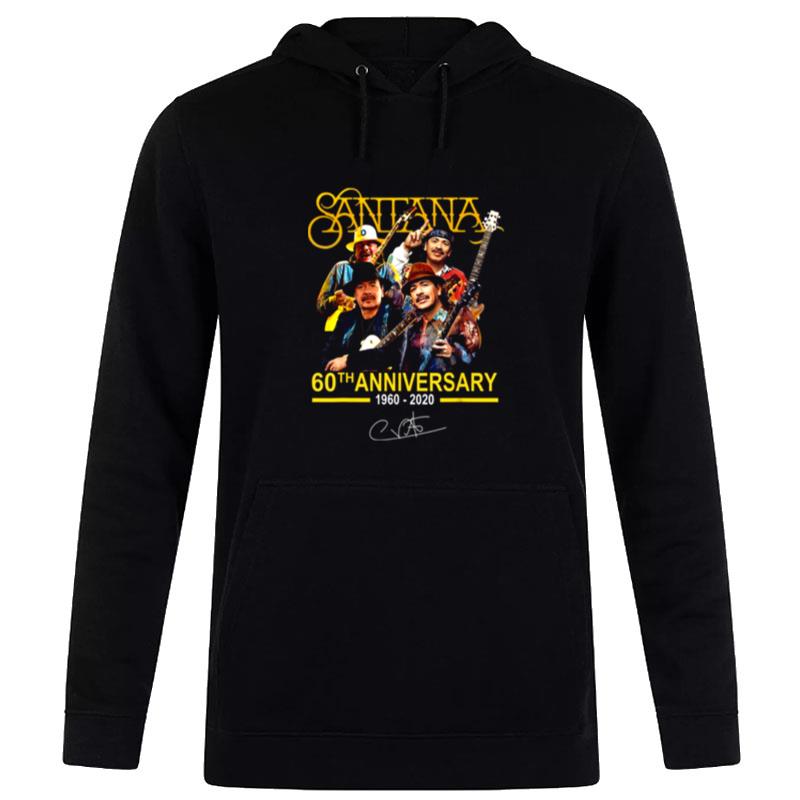 Thank You For The Memories Santana 60Th Anniversary Hoodie