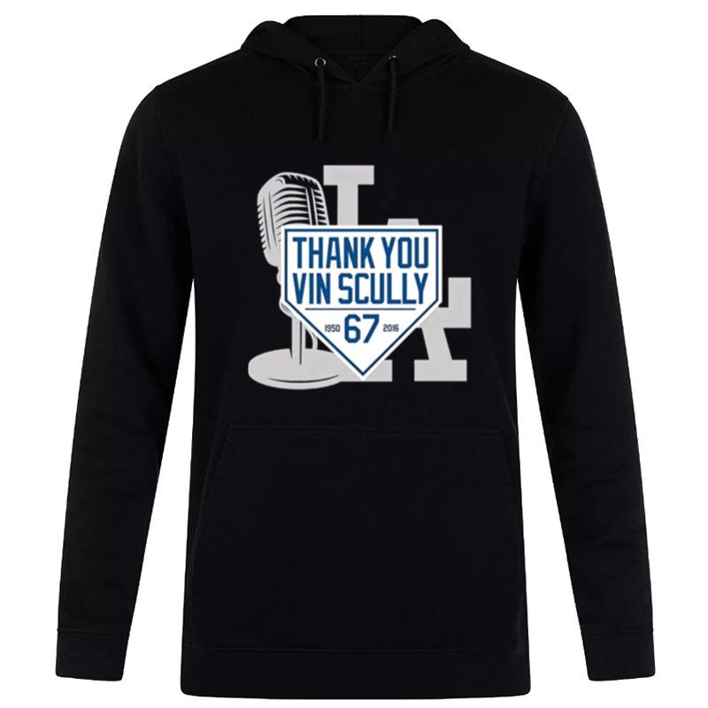 Thank You Vin Scully 1950 2016 67 Rip Vin Scully Hoodie