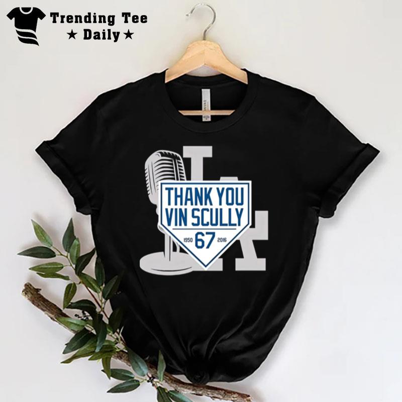 Thank You Vin Scully 1950 2016 67 Rip Vin Scully T-Shirt