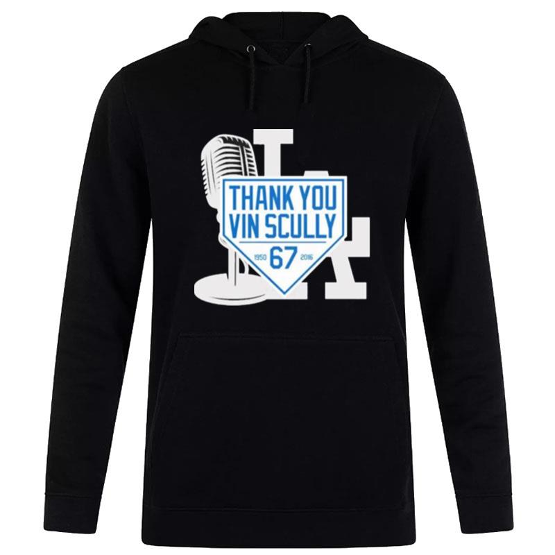 Thank You Vin Scully 67 Memories Hoodie