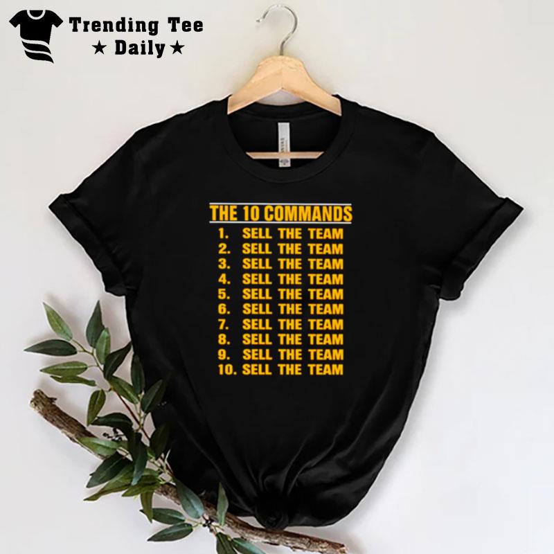 The 10 Commands Sell The Team T-Shirt