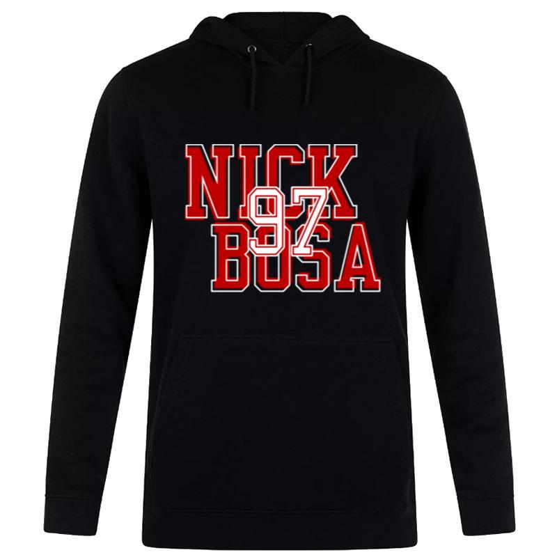 The 49Ers Team Nick Bosa 97 Hoodie