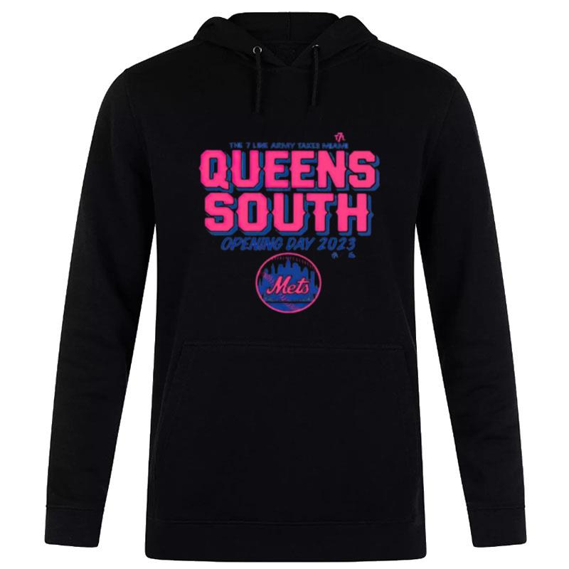 The 7 Line Army Takes Miami Queens South Opening Day 2023 Hoodie